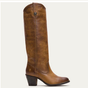 Frye Women's Jackie Button Boot Cognac 7